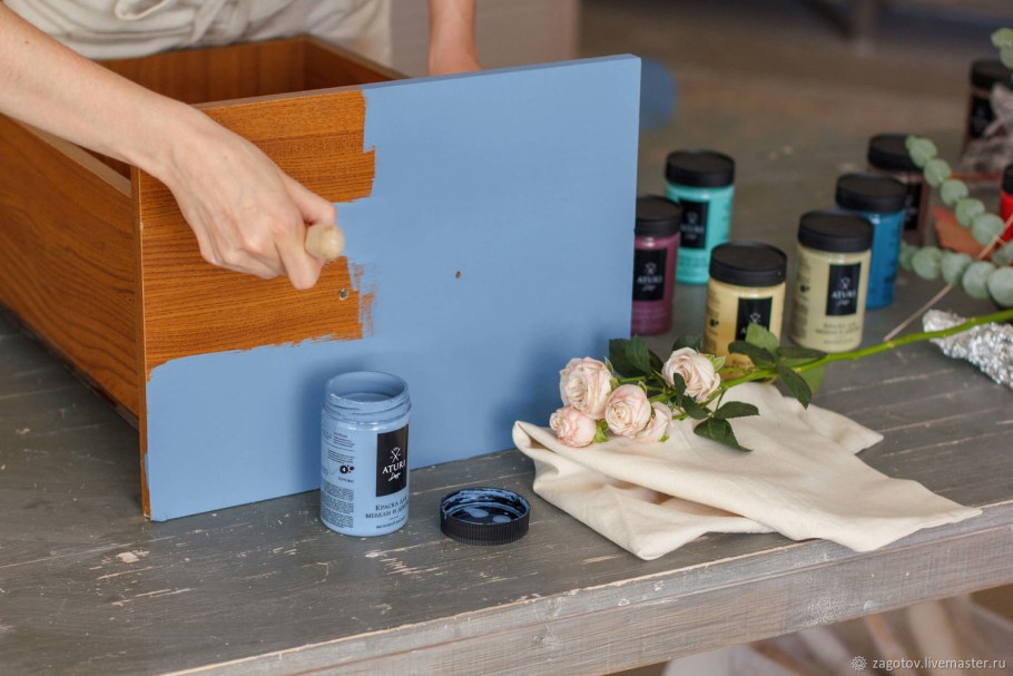 Краска для мебели меловая aturi