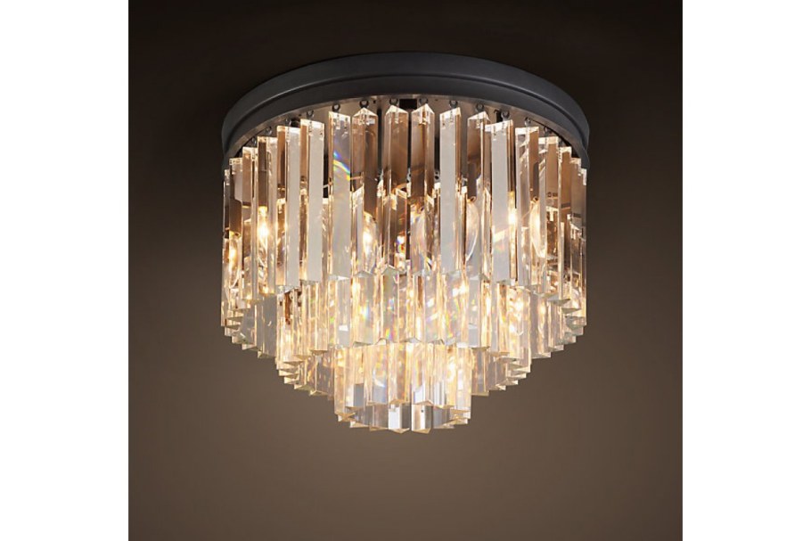 Бра 1920s Odeon Clear Glass