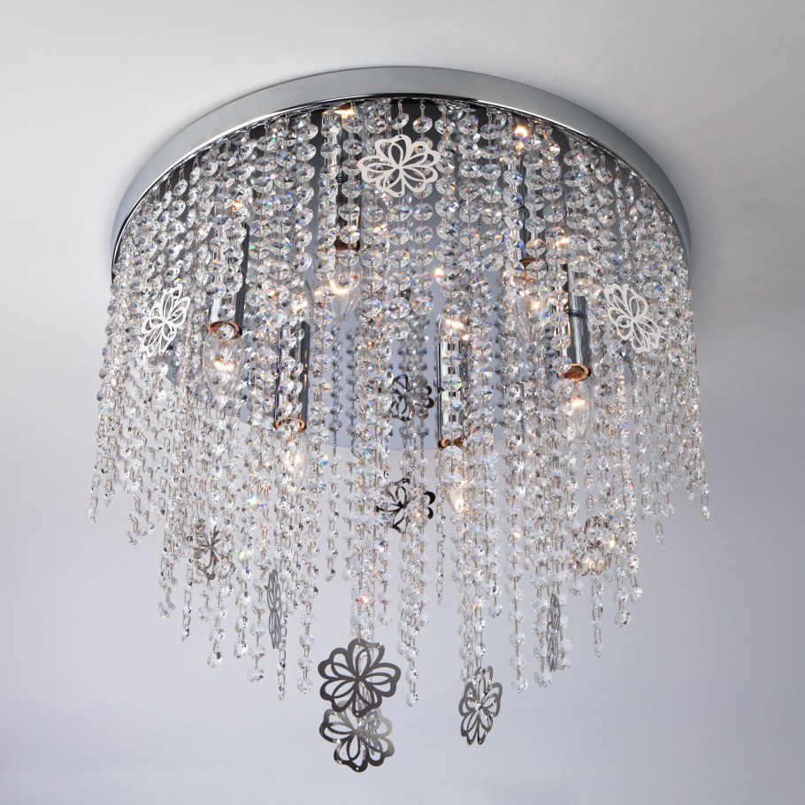 Евросвет люстра хром