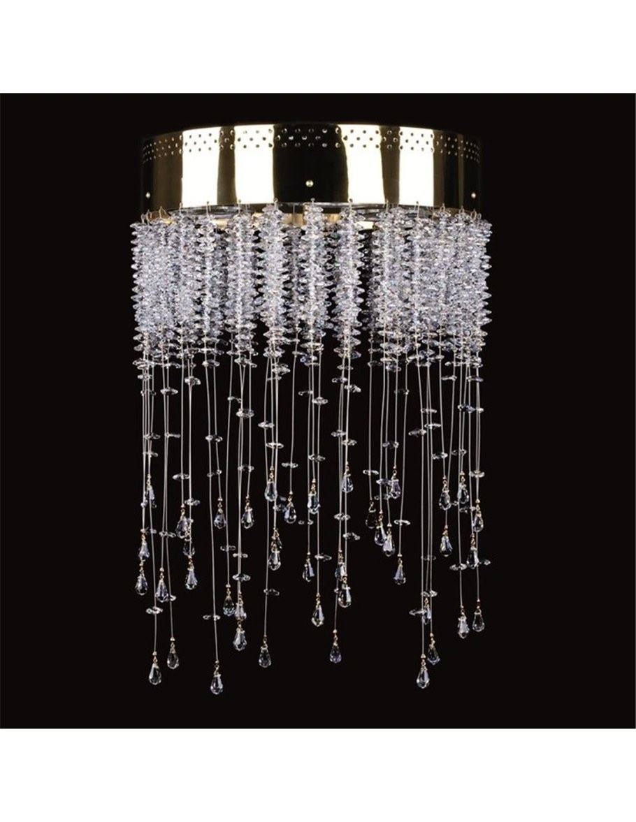 Люстра потолочная хрусталь