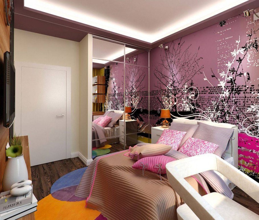 Спальни для подростков девочек