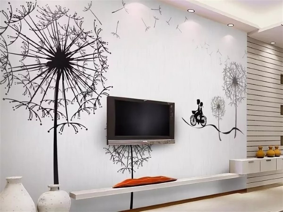 Декорации на стену в гостиную