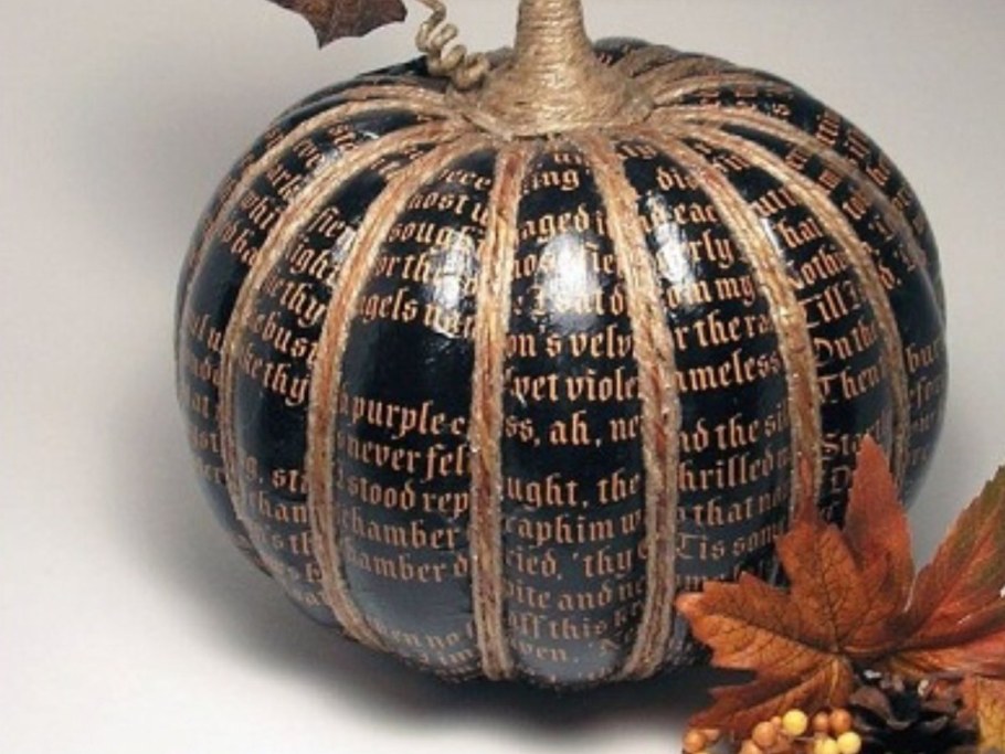 Тыква из папье маше