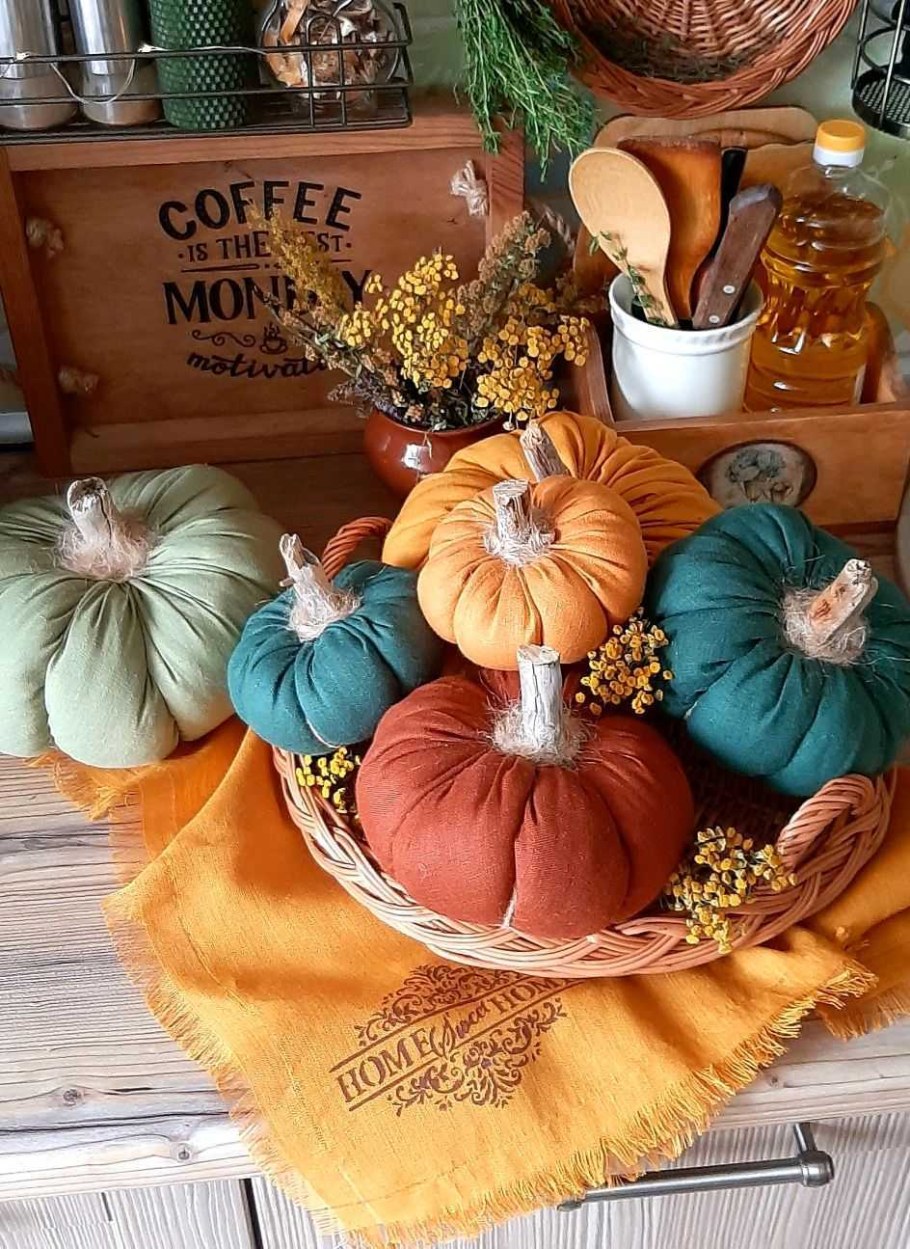 Декоративная тыква - кубышка