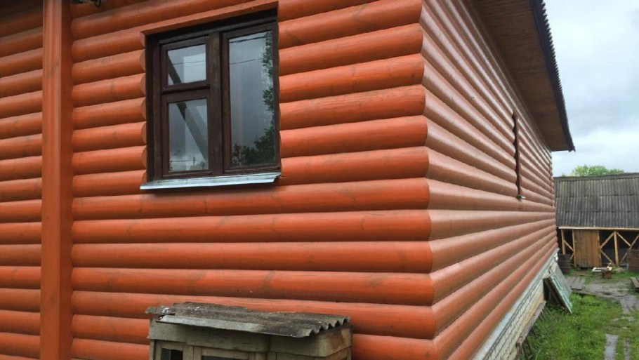 Металлосайдинг блок Хаус