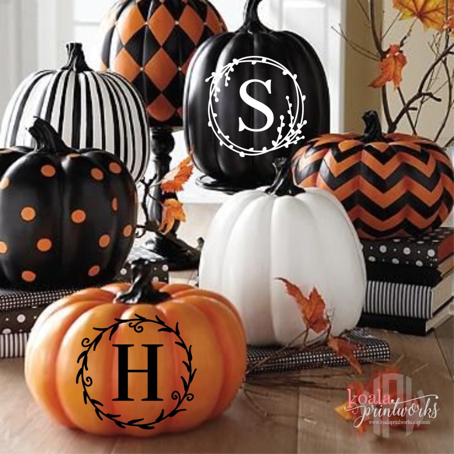 Декор тыквы к Хэллоуину