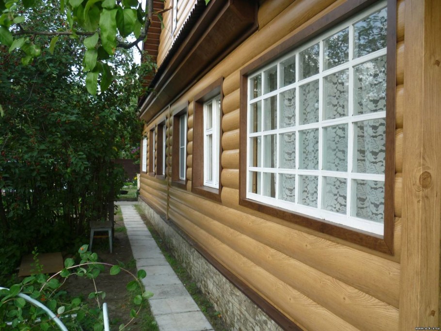 Обшивка дома