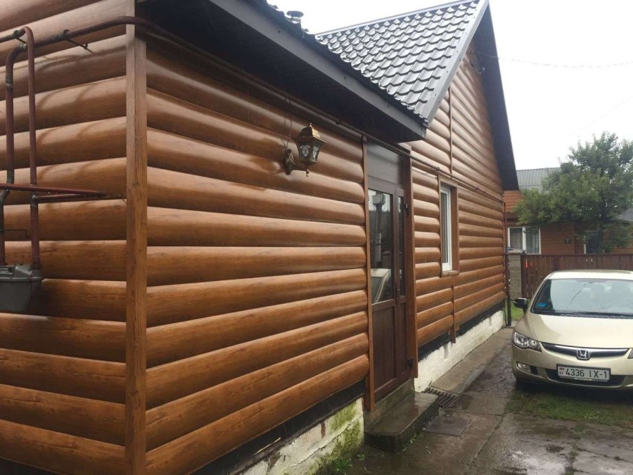 Сайдинг "блок Хаус бревно" RAL (100,135,136,200,282 Корея)