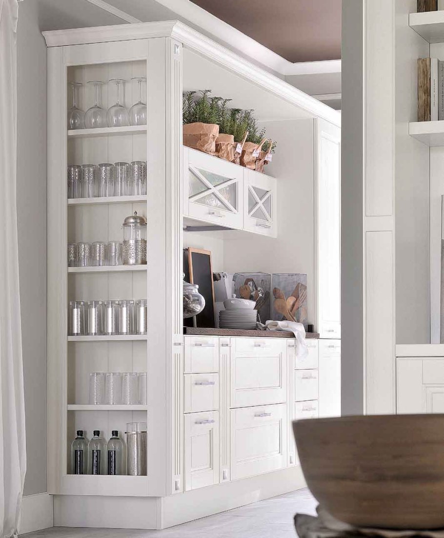 Кухня Неоклассика с буфетом