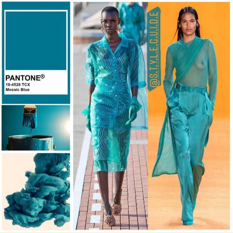 Модные цвета 2023 пантон