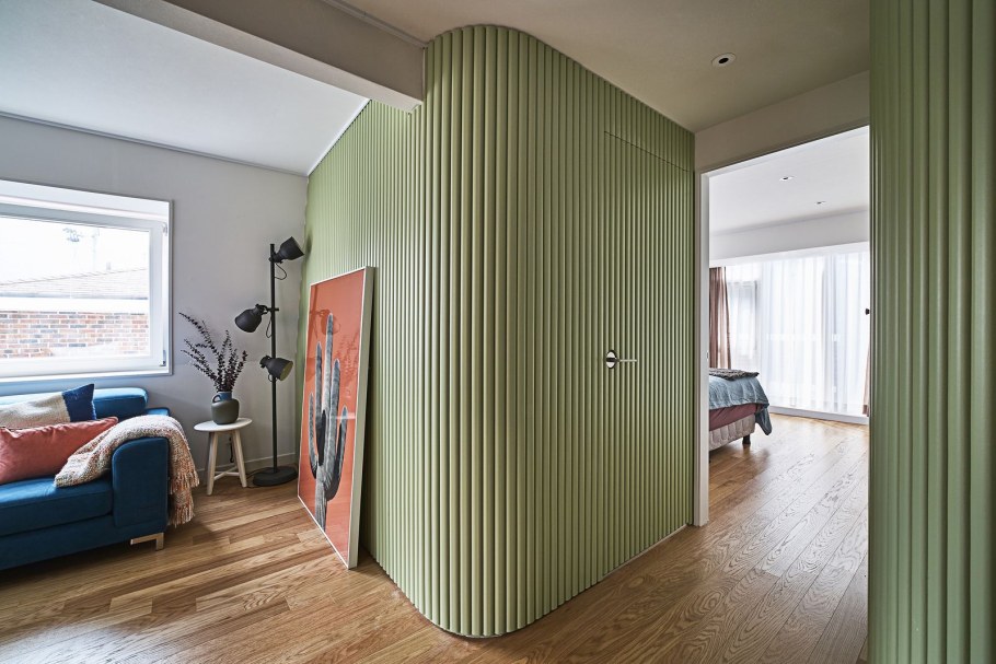 Радиусные панели в интерьере