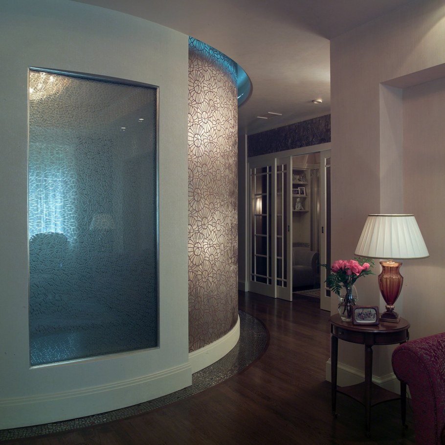 Квартира с круглой стеной