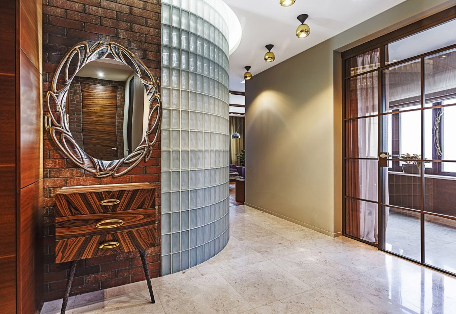 Полукруглая перегородка