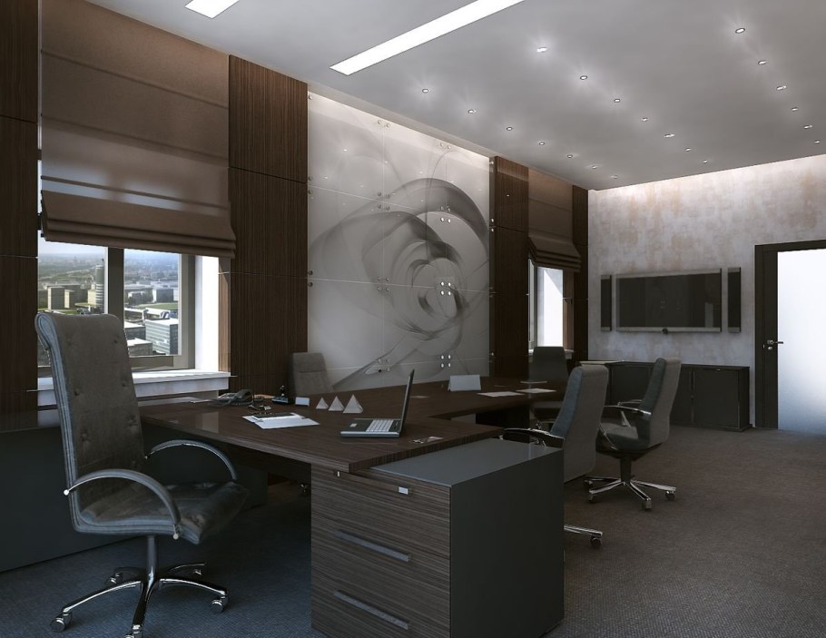 Интерьер небольшого офиса