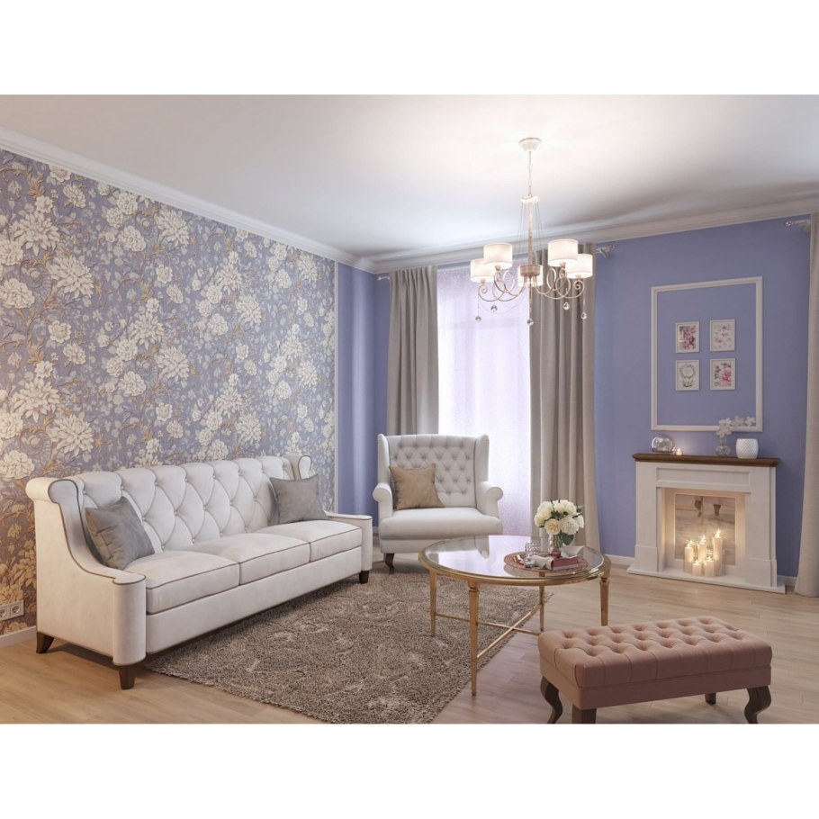 Обои для зала в квартире