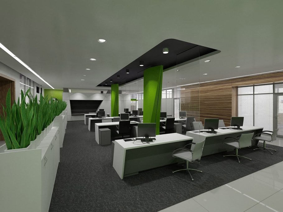 Офисный интерьер