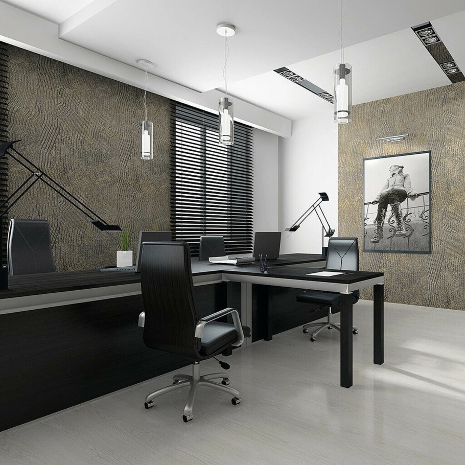 Интерьер кабинета в офисе