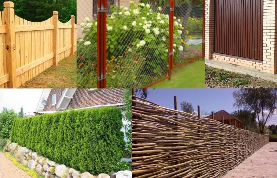 Оригинальный забор