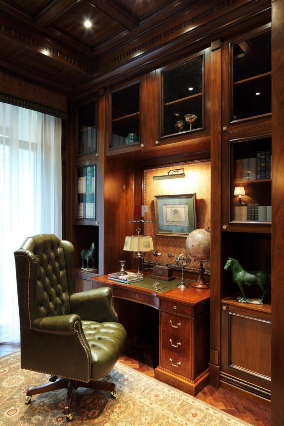 Интерьер домашнего кабинета