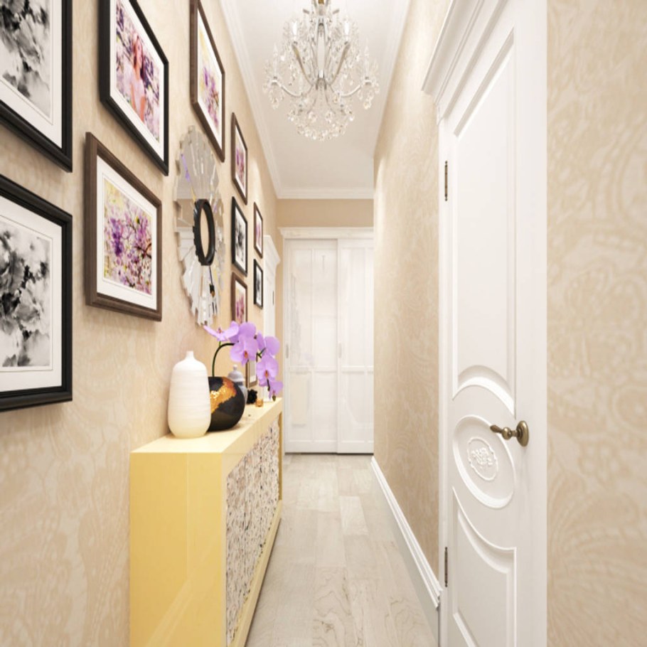 Коридор в светлых тонах