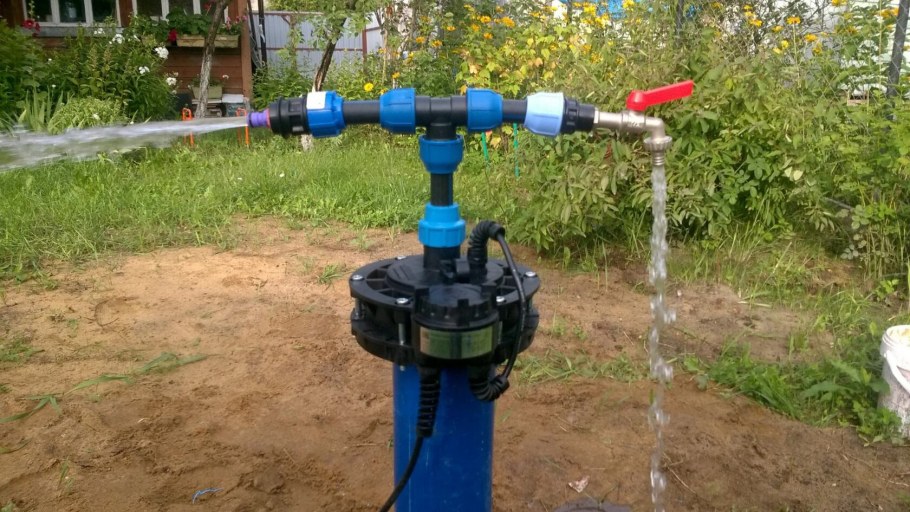 Обустройство оголовка скважины