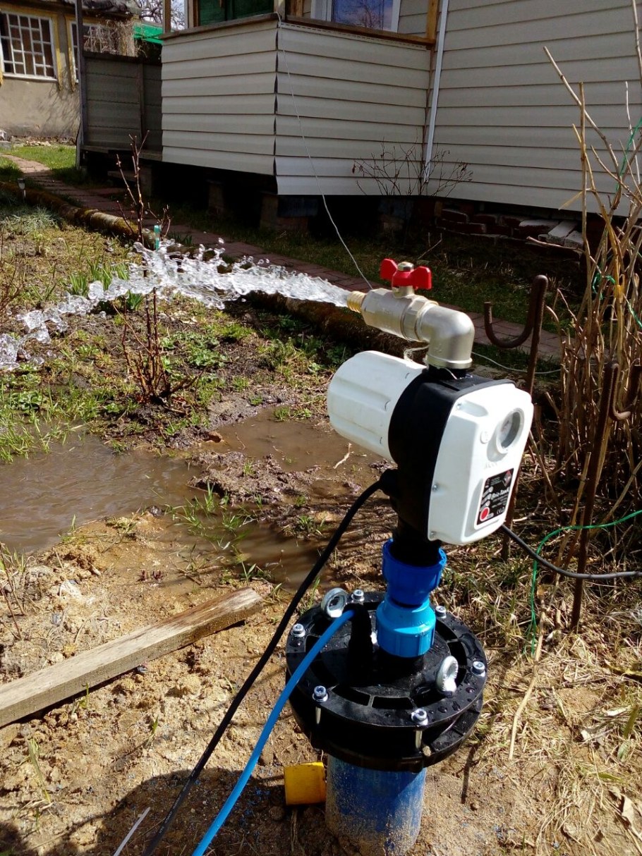 Скважина на воду на даче