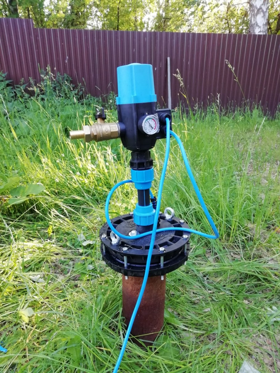 Скважина обустройство оголовка скважины