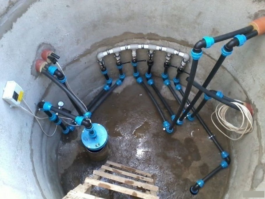 Коллектор гребенка для труб ПНД