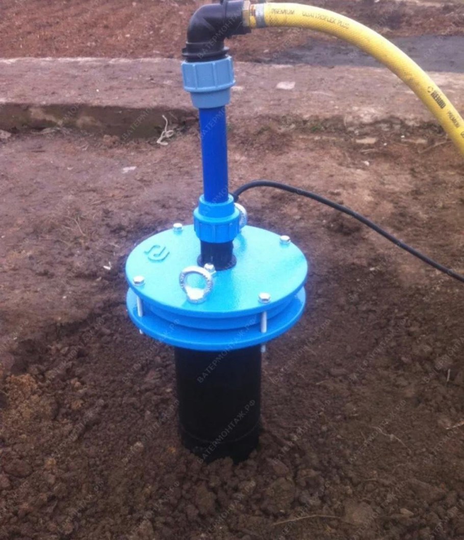 Оголовок скважины полимерпесчаный