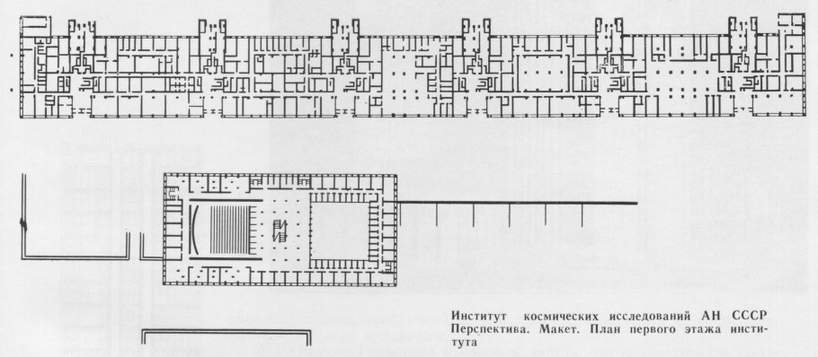 Схема первого этажа НИИ Джанелидзе