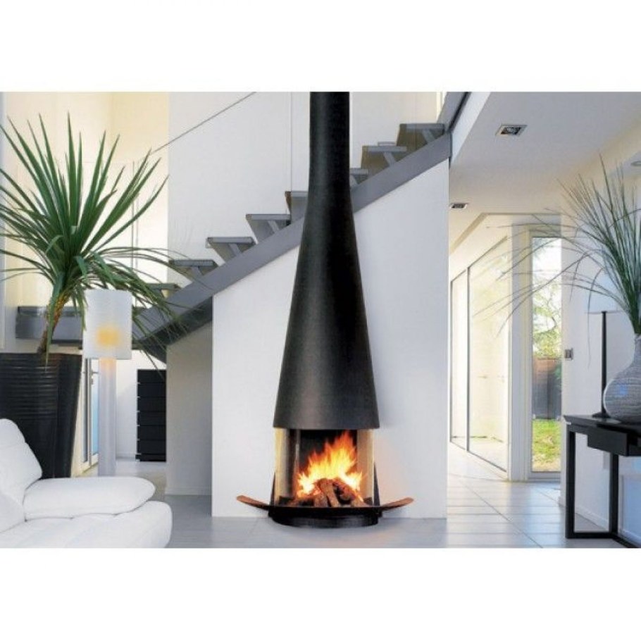 Камин Филиофокус (Filiofocus) 2000, Центральный, со стеклом 4.3 м