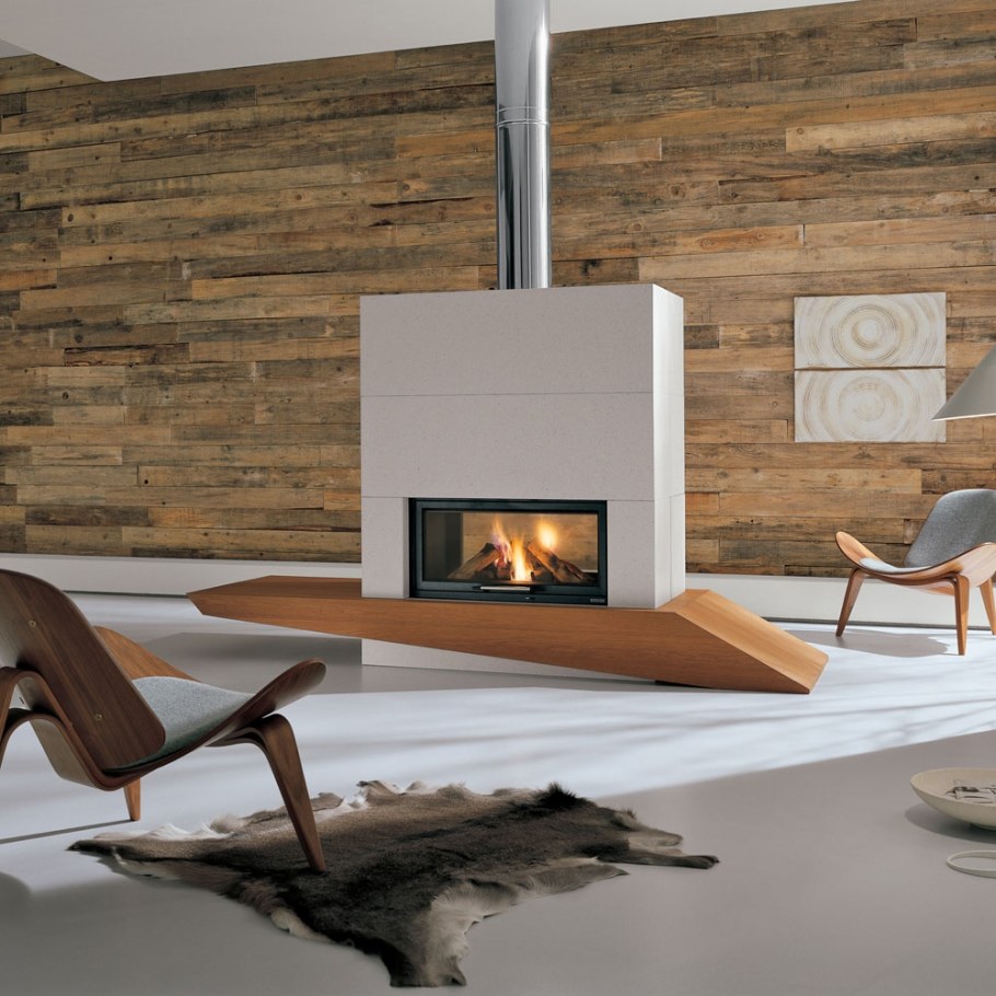 Камин в интерьере