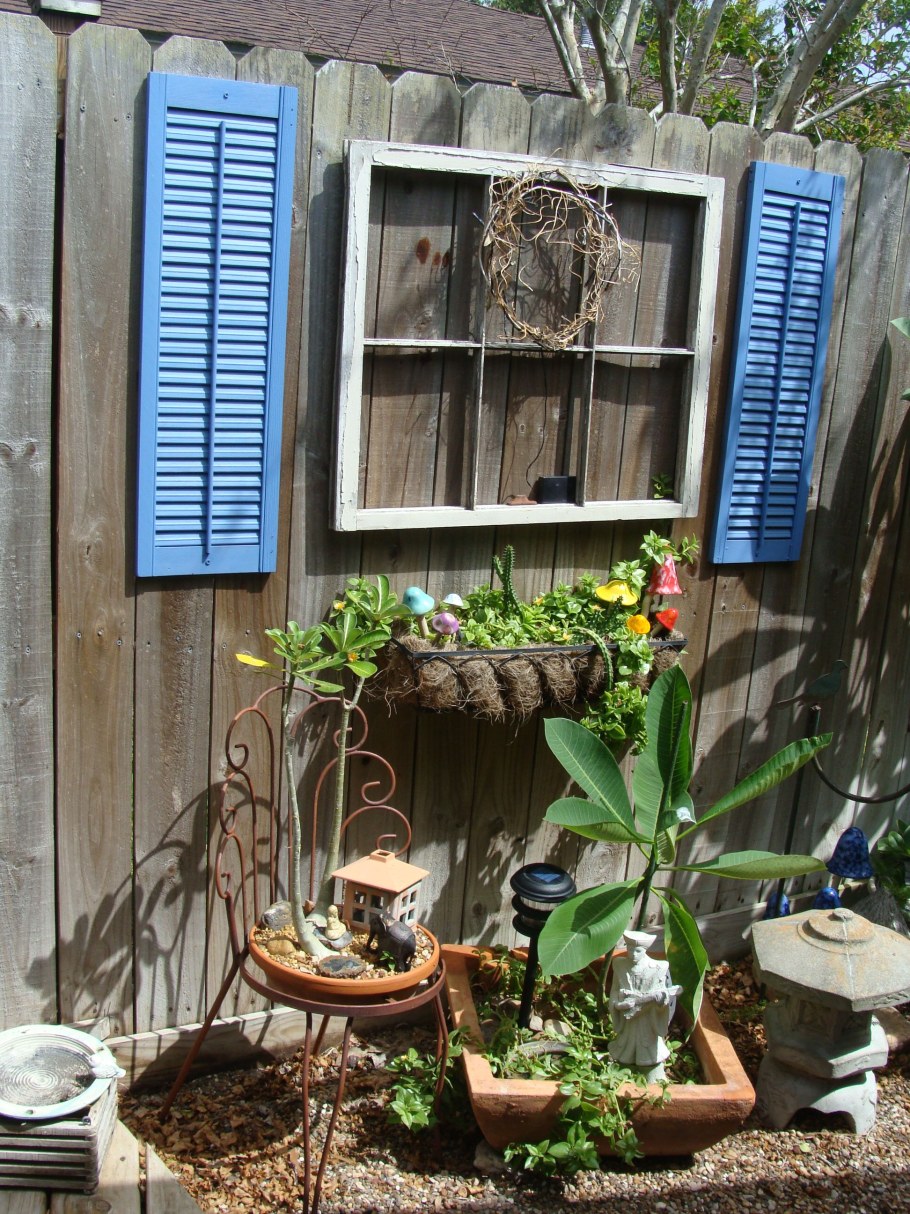 Декор дачного забора