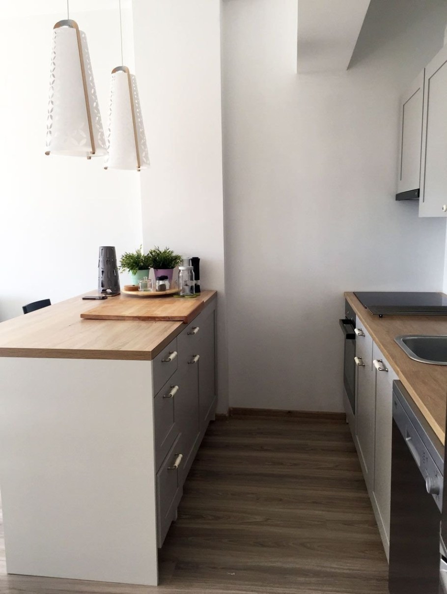 Кухня икеа КНОКСХУЛЬТ зеленая