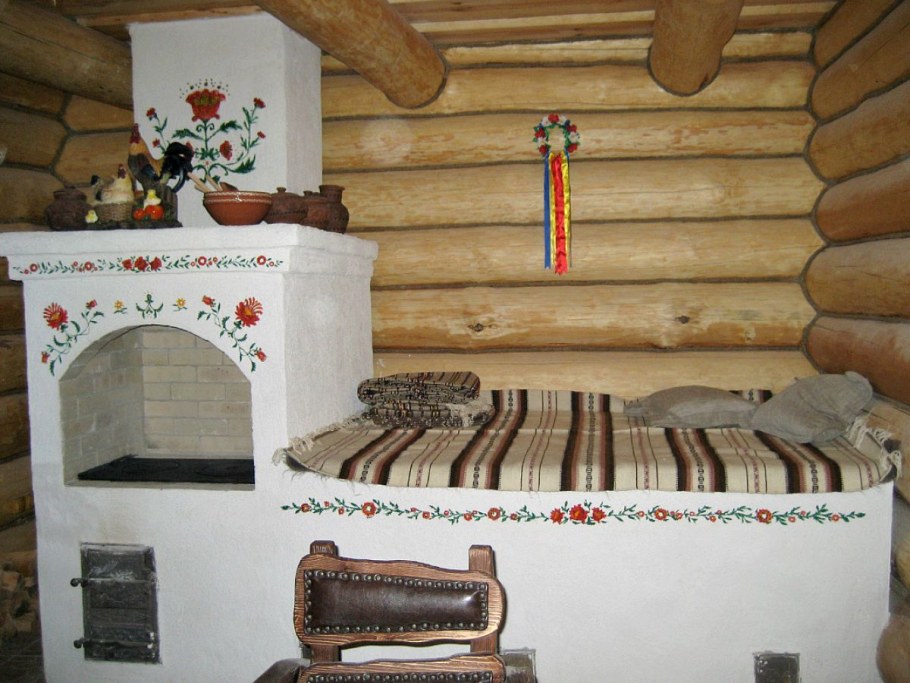 Деревенская печь
