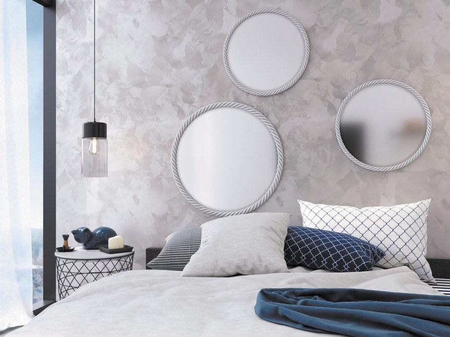 Декоративная краска с эффектом шелка в интерьере