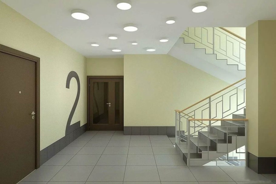 Отделка подъезда