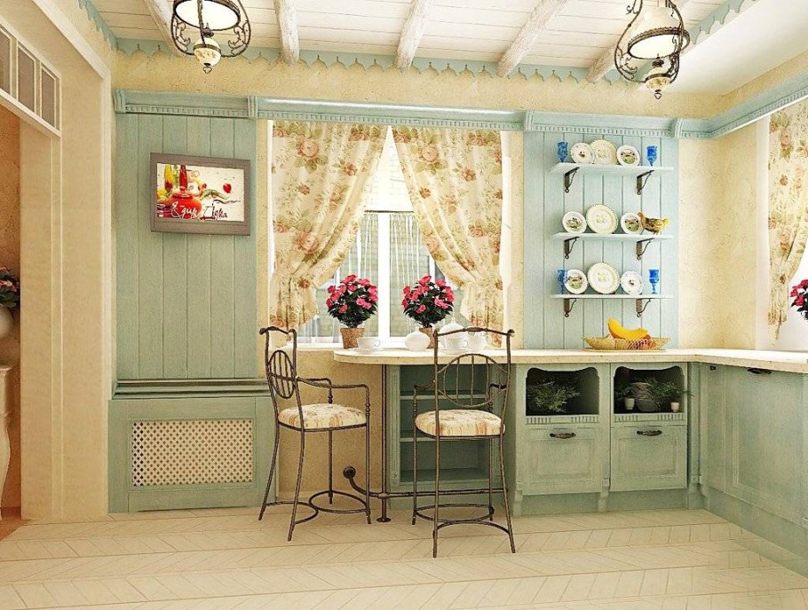 Кухни в стиле Прованс 2022