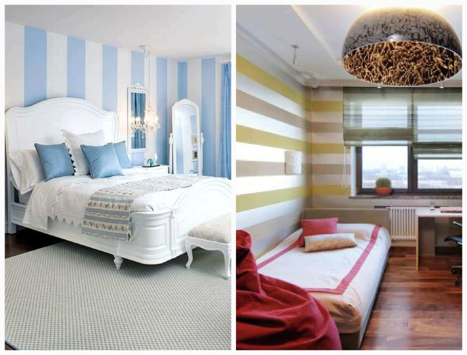 Обои для маленькой комнаты зрительно увеличивающие пространство