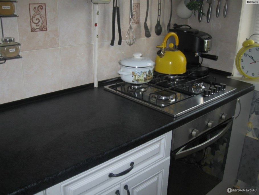 Кухонная столешница Скиф тёмная Луна