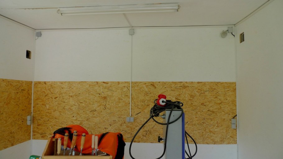 Отделка гаража