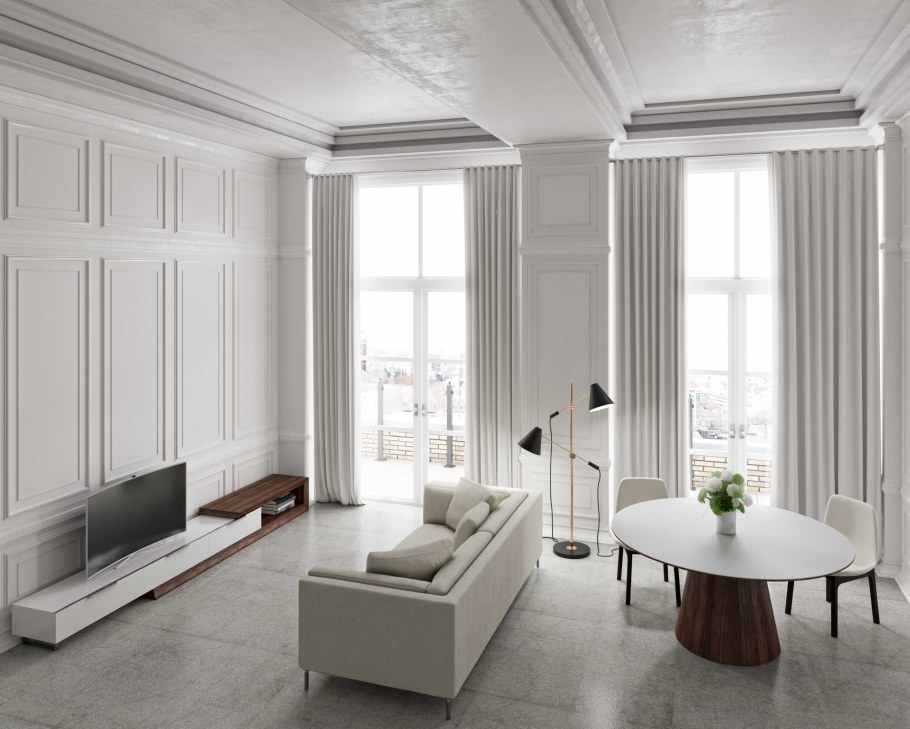 Молдинги в современном стиле