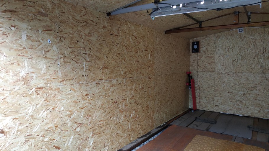 Отделка гаража