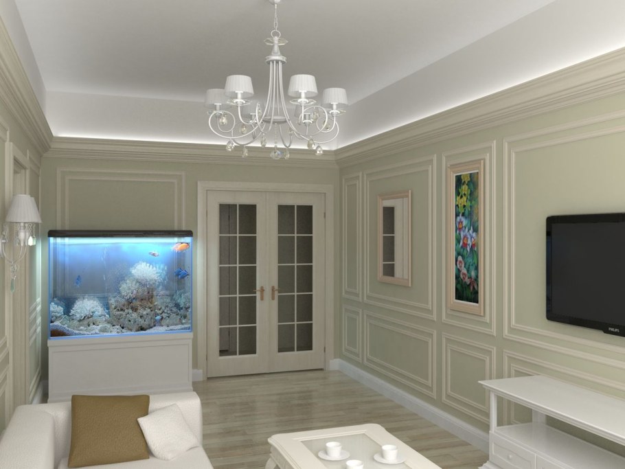 Лепнина в современном интерьере