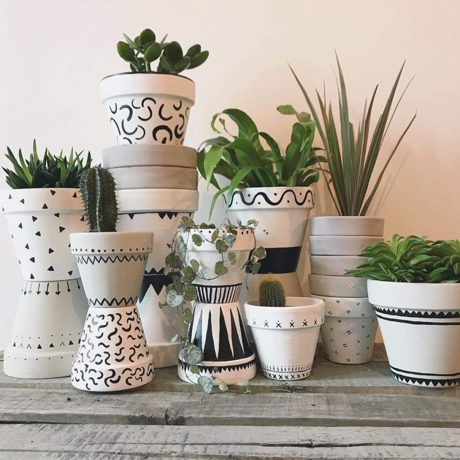 Интересные горшки для цветов