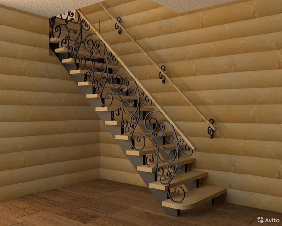 Деревянные ступени для лестницы