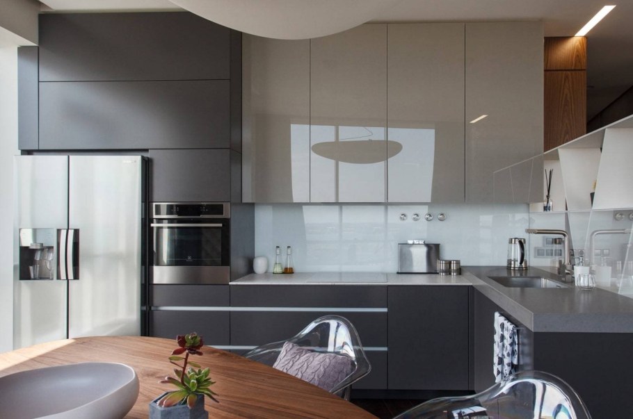 Современные кухни угловые