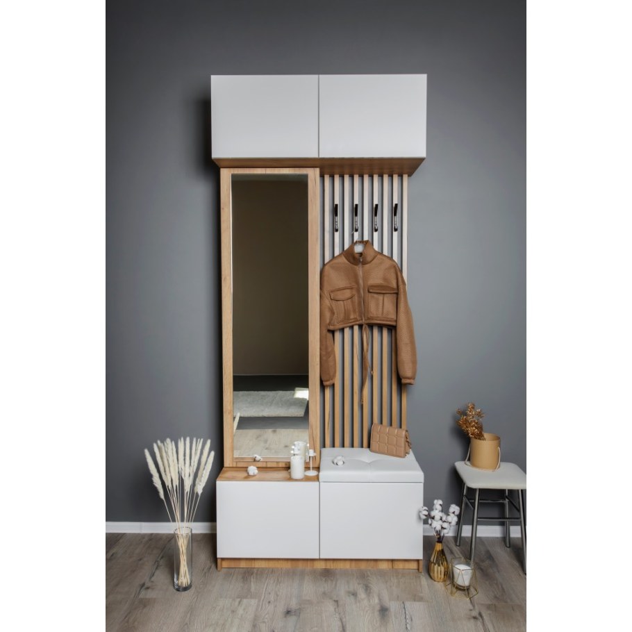 Прихожая Бостон дуб крафт