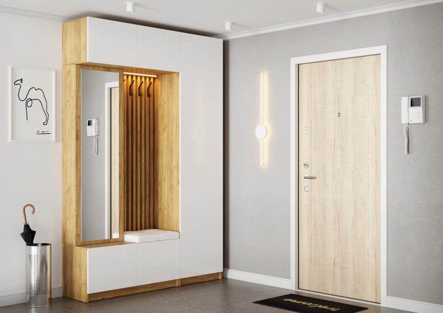 Шкаф Бостон дуб крафт золотой