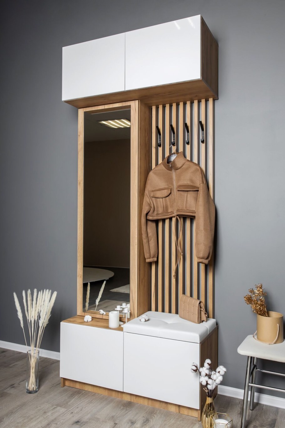 Прихожая дуб крафт золотой